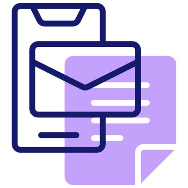 akıllı telefon simgesi, vektör illüstrasyonu basit tasarım