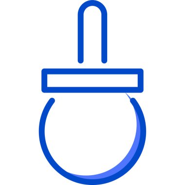 Lavman simgesi, vektör illüstrasyonu basit tasarım