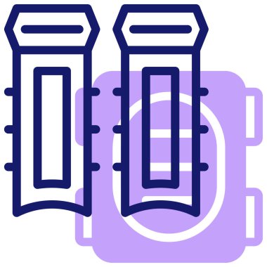 dizlik simgesi, vektör illüstrasyonu basit tasarım