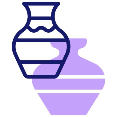 vazo web simgesi basit tasarım