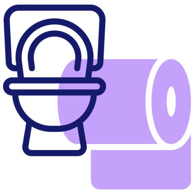 basit tuvalet web simgesi tasarımı