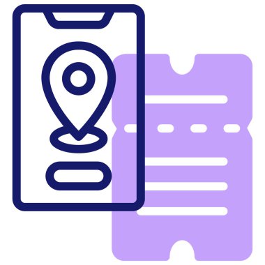 Cep telefonu. Basit resimleme