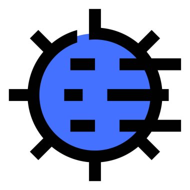 küresel ağ. Basit resimleme