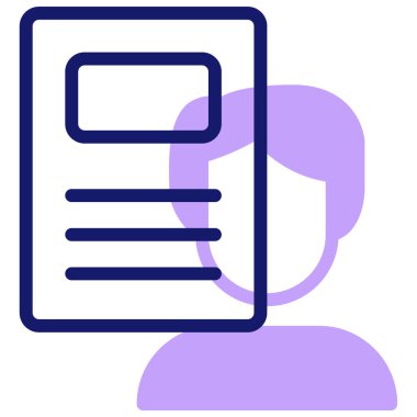 Muhasebe. Web simgesi basit illüstrasyon