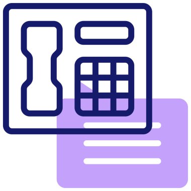 Telefon basit simge resimlemesi