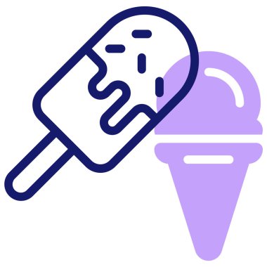 Dondurma. Web simgesi 