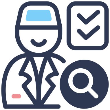 Analizler. Web simgesi basit bir illüstrasyon. iş ve finans