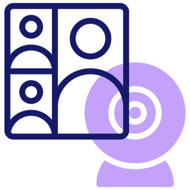 Haberler. Web simgesi basit illüstrasyon