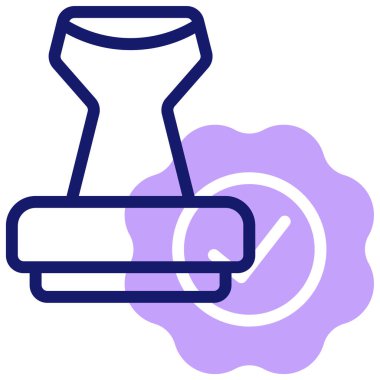 pul web simgesi, basit illüstrasyon