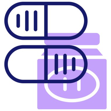 Haplar. Web simgesi basit tasarım