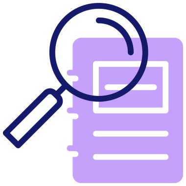 Ara. Web simgesi basit illüstrasyon