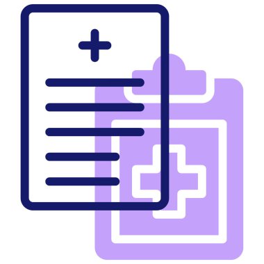 tıbbi ve sağlık vektör simgesi.