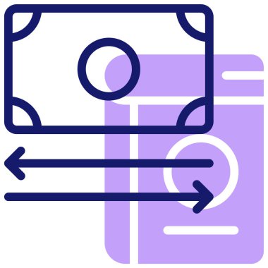 Takas. Web simgesi basit illüstrasyon