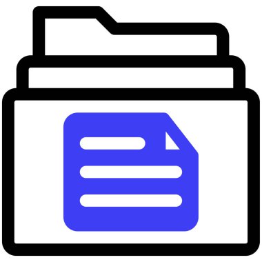 Dizin web simgesi basit illüstrasyon