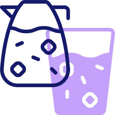 su simgesi vektör illüstrasyonu