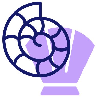 Kabuğun vektör illüstrasyonu 