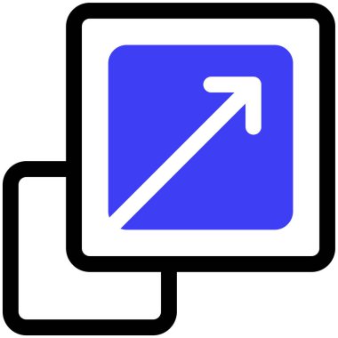 Yükle. Web simgesi basit illüstrasyon