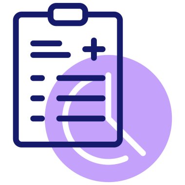 Basit illüstrasyon web simgesini raporla