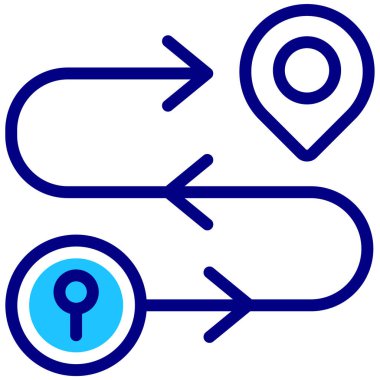 rota simge vektör çizim