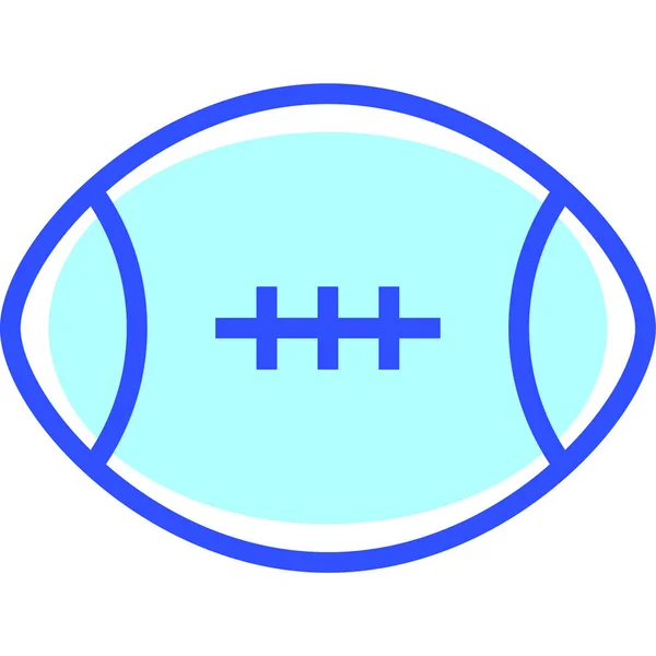 Illustration Vectorielle Icône Football — Image vectorielle