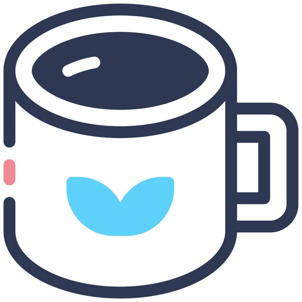 Coffee Cup Simple Design — Stock Vector