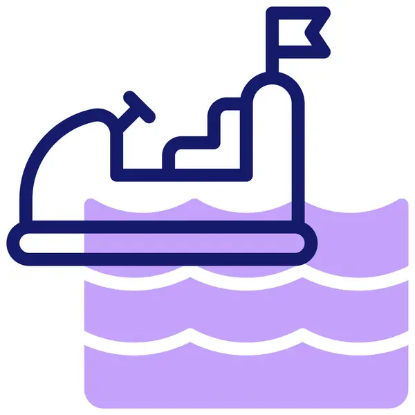 Pool Web Symbol Einfache Illustration — Stockvektor