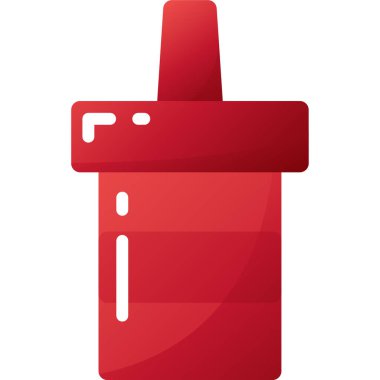 Ketçap. Web simgesi basit illüstrasyon