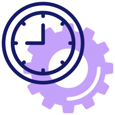 yönetim web simgesi basit illüstrasyon