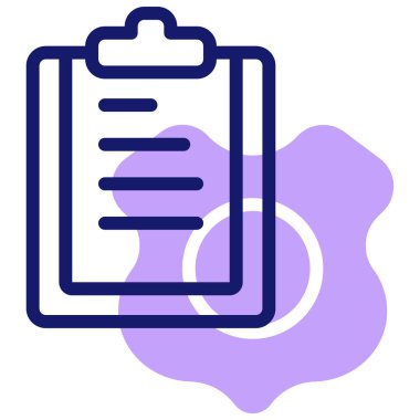 Basit illüstrasyon web simgesini raporla