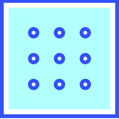 Gürültü modern simge, vektör illüstrasyonu