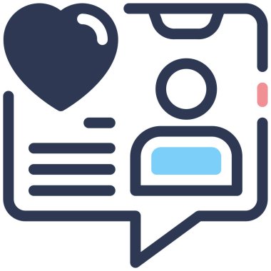 Geri besleme simgesi vektör illüstrasyonu