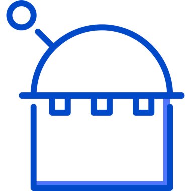 Sterilizasyon. Web simgesi basit illüstrasyon 