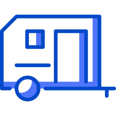 Teslimat. Web simgesi basit illüstrasyon