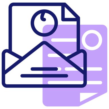 harf simgesi, vektör illüstrasyonu basit tasarım