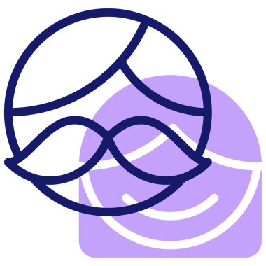 mor top. Basit tasarım