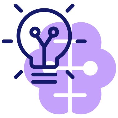 Fikir, yenilik, yaratıcılık, başlangıç, yönetim, pazarlama, optimizasyon, yaratıcı, vektör illüstrasyonu