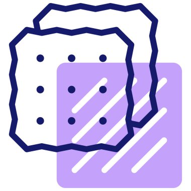 Kumaş. Web simgesi vektör illüstrasyonu