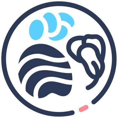 Tabak. Web simgesi basit illüstrasyon