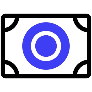 Para için. Web simgesi basit illüstrasyon 