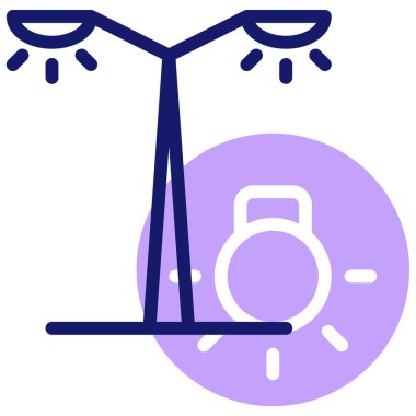 Ağırlık ölçeği Basit illüstrasyon