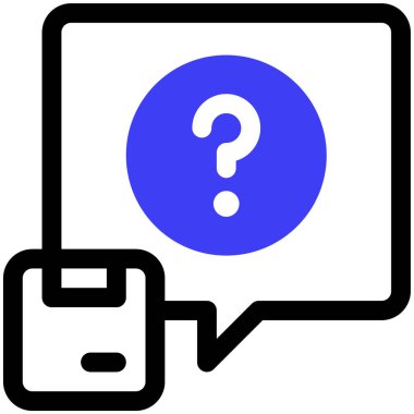 Müşteri geldi. Web simgesi basit illüstrasyon