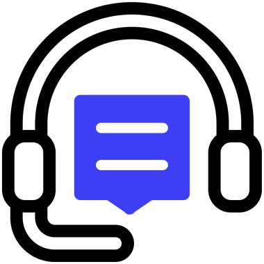 Mesaj var. Web simgesi basit illüstrasyon