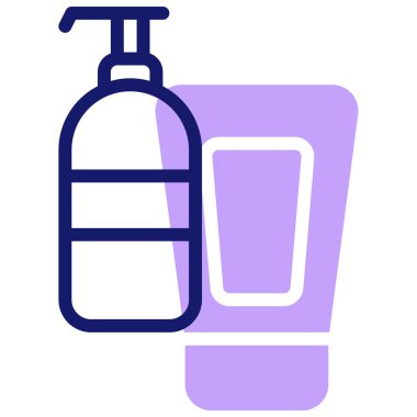 losyon simgesi, vektör illüstrasyonu basit tasarım