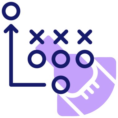 iş stratejisi, vektör illüstrasyonu basit tasarım