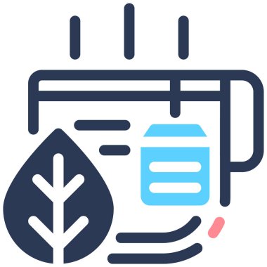 Veri. Web simgesi basit illüstrasyon