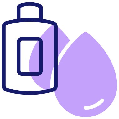 Toner . Web simgesi basit illüstrasyon