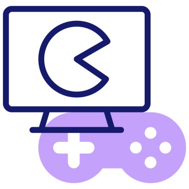 oyun simgesi vektör çizimi