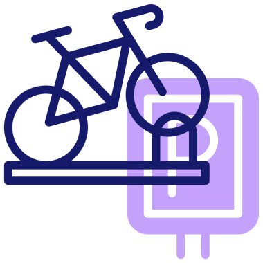 Park ediyor. Web simgesi basit tasarım 