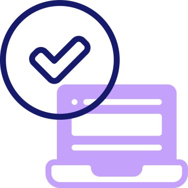 Başarı web simgesi basit tasarım