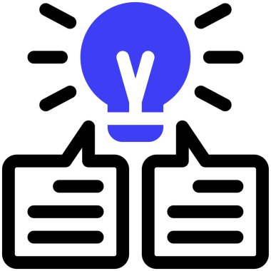 Okul bilgisi ve eğitim. Web simgesi illüstrasyonu